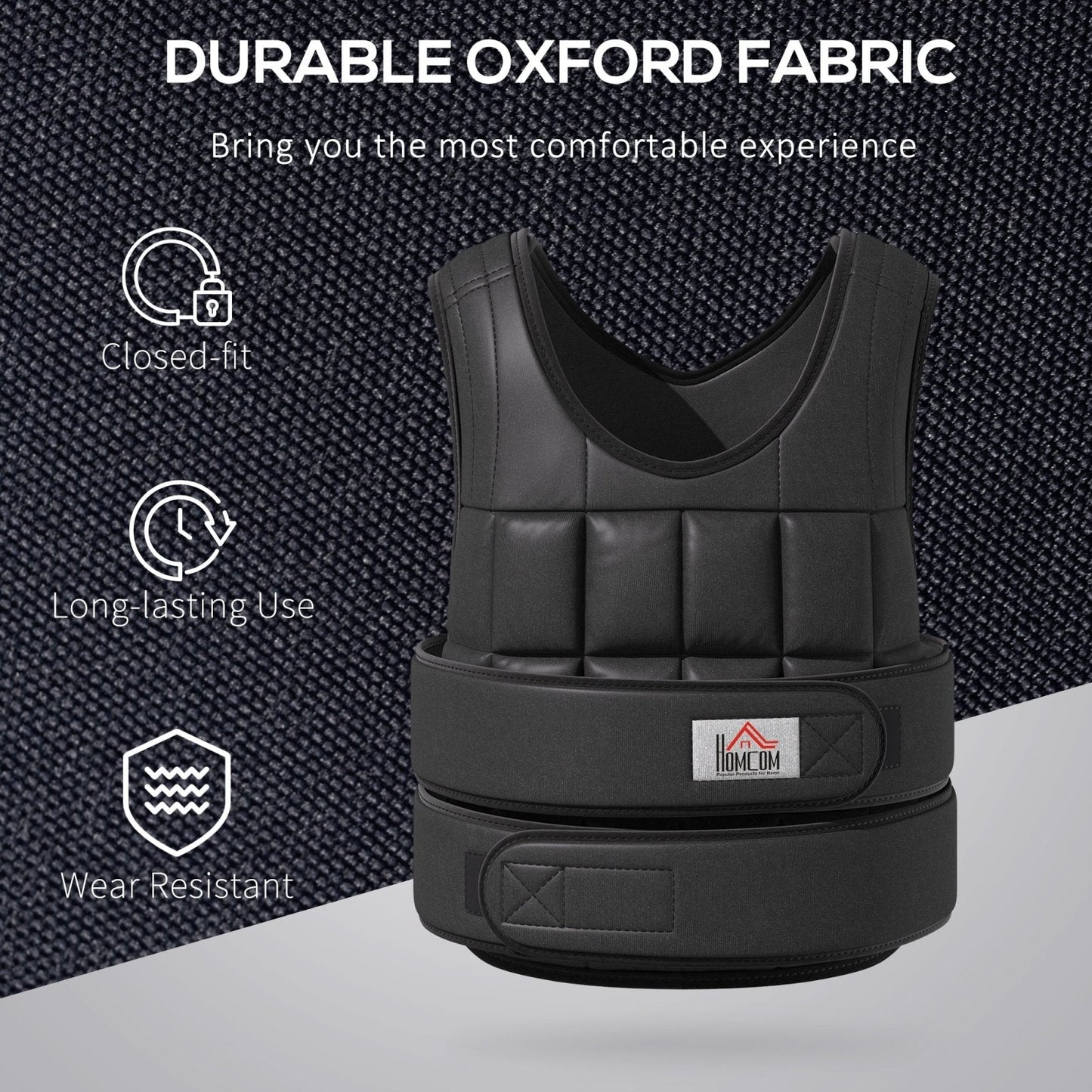 Adjustable Weighted Vest – 15kg-3