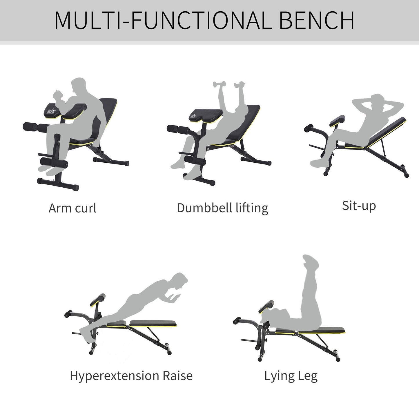 Multi-Functional Sit-Up & Dumbbell Bench-3