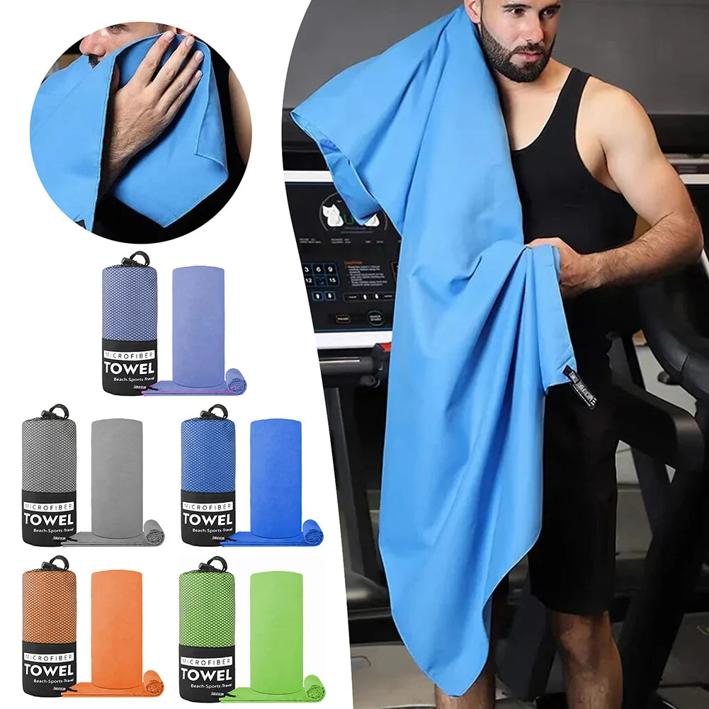 3-Piece Microfiber Quick-Dry Towel Set