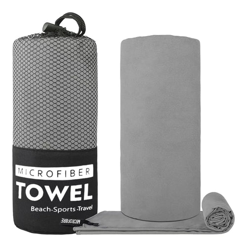 3-Piece Microfiber Quick-Dry Towel Set