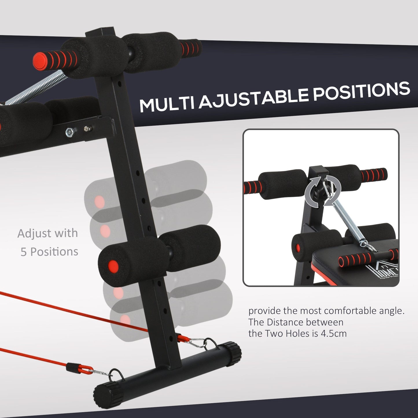 Foldable Sit-Up Bench-4