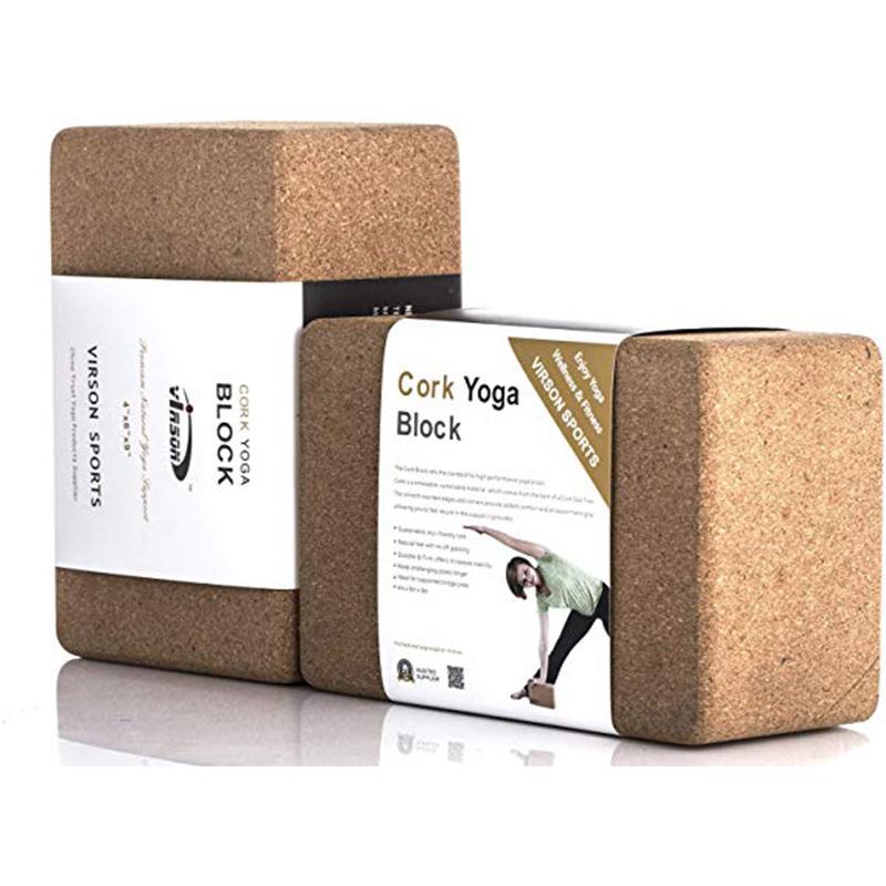 Cork Yoga Block – Natural, Non-Slip & Eco-Friendly