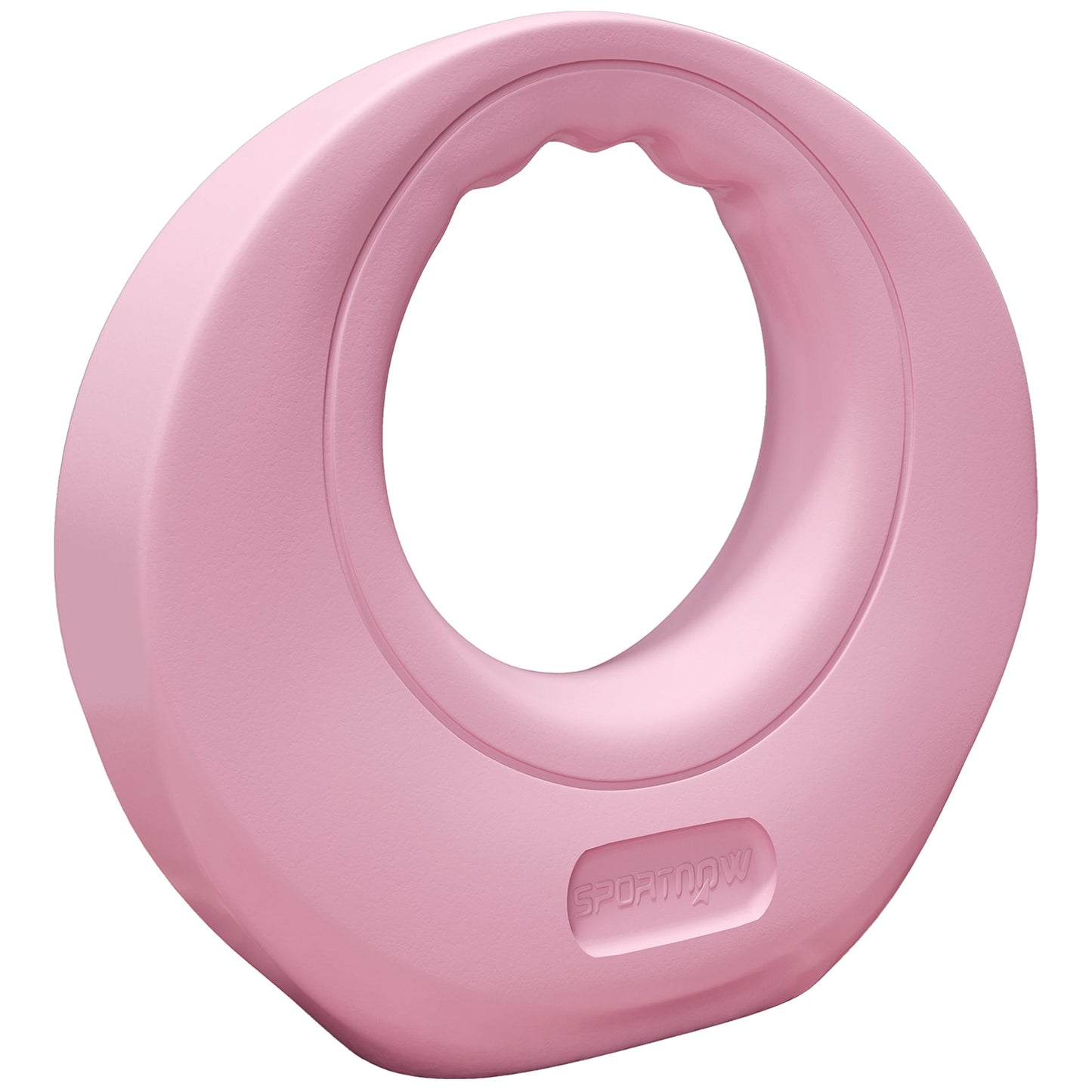 12kg Kettlebell, Soft Kettle Bell with Wide Handle for Home Gym, Weight Lifting, Strength Training, Pink-0