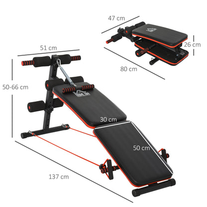 Foldable Sit-Up Bench-2