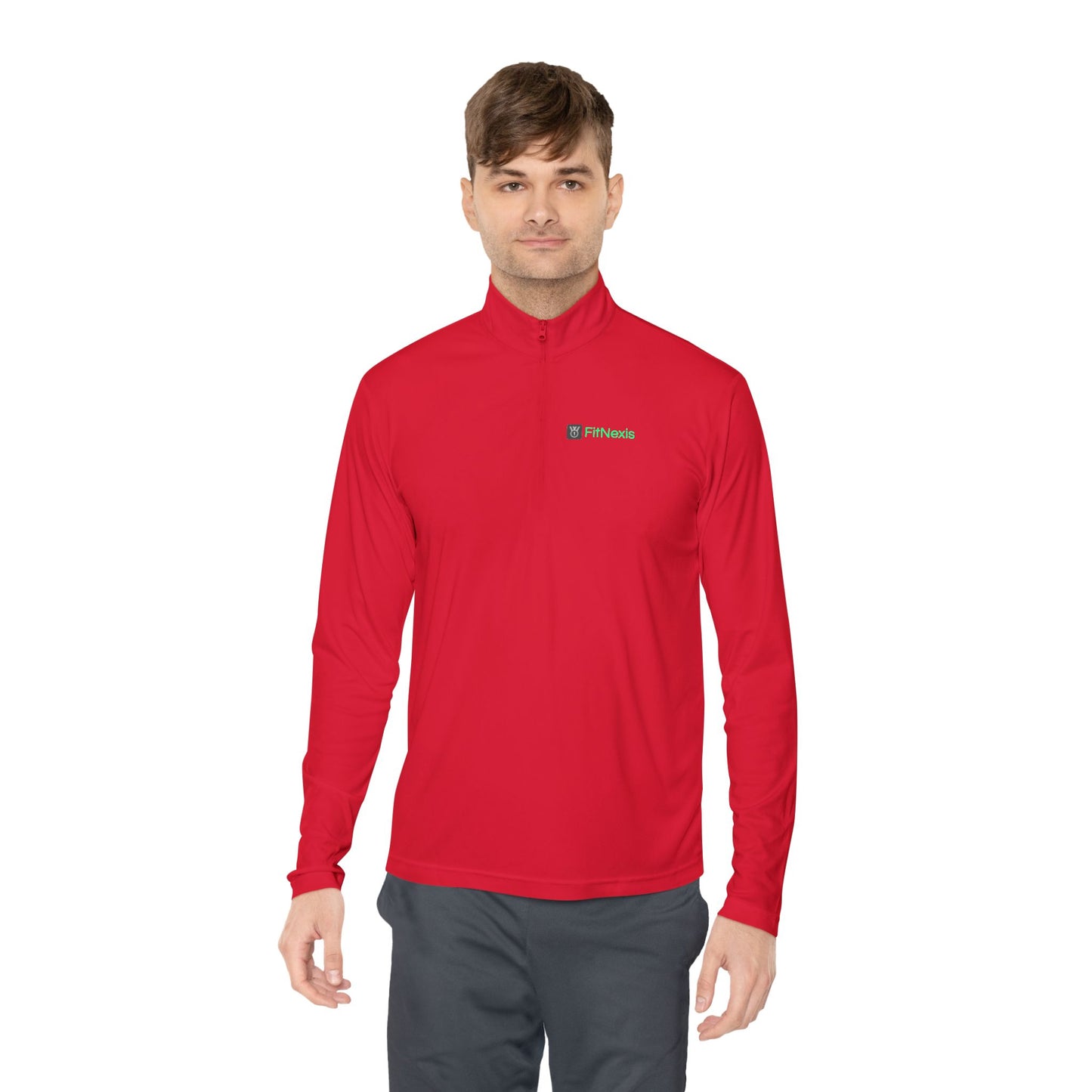 FitNexis Unisex Quarter-Zip Pullover
