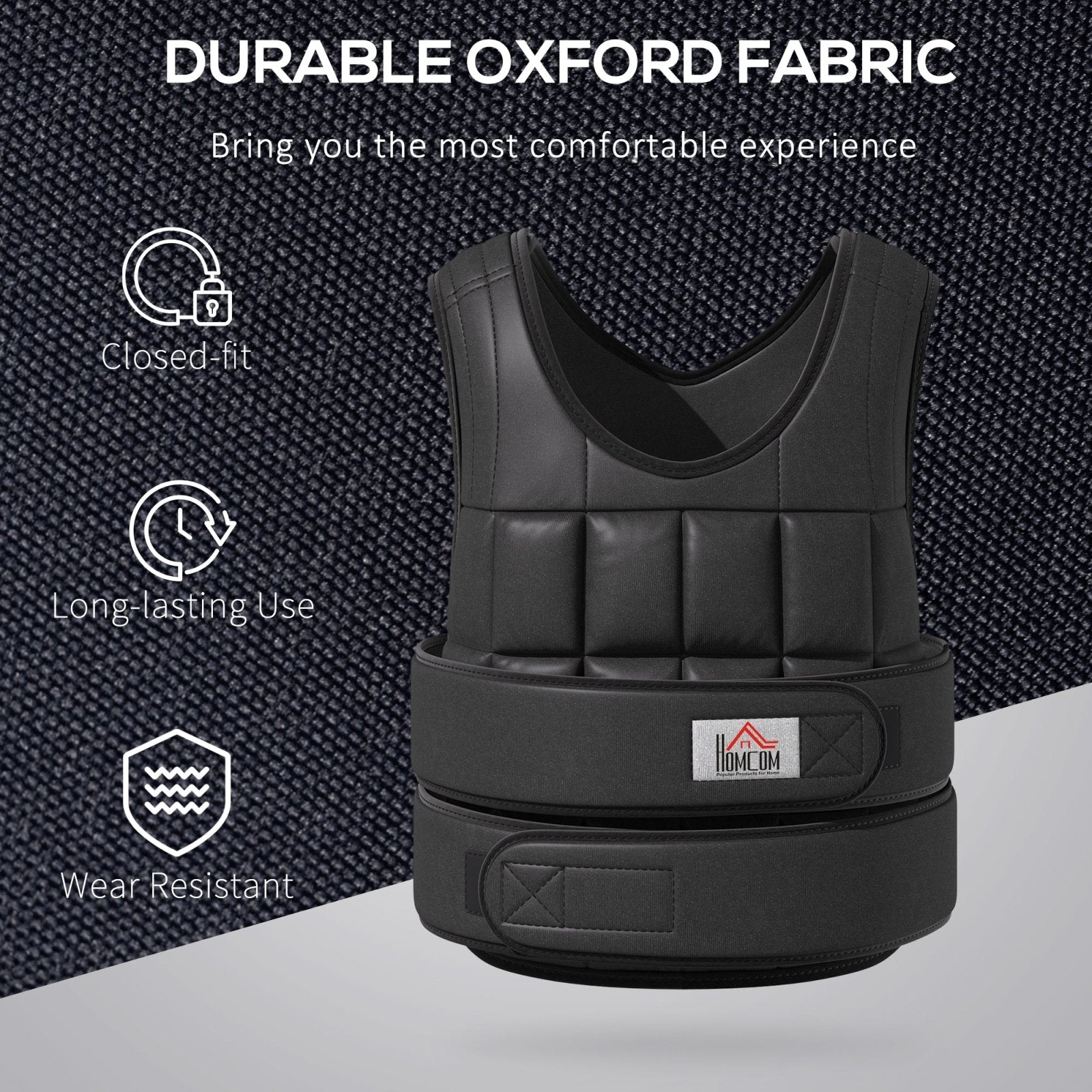 Adjustable Weighted Vest – 15kg-3