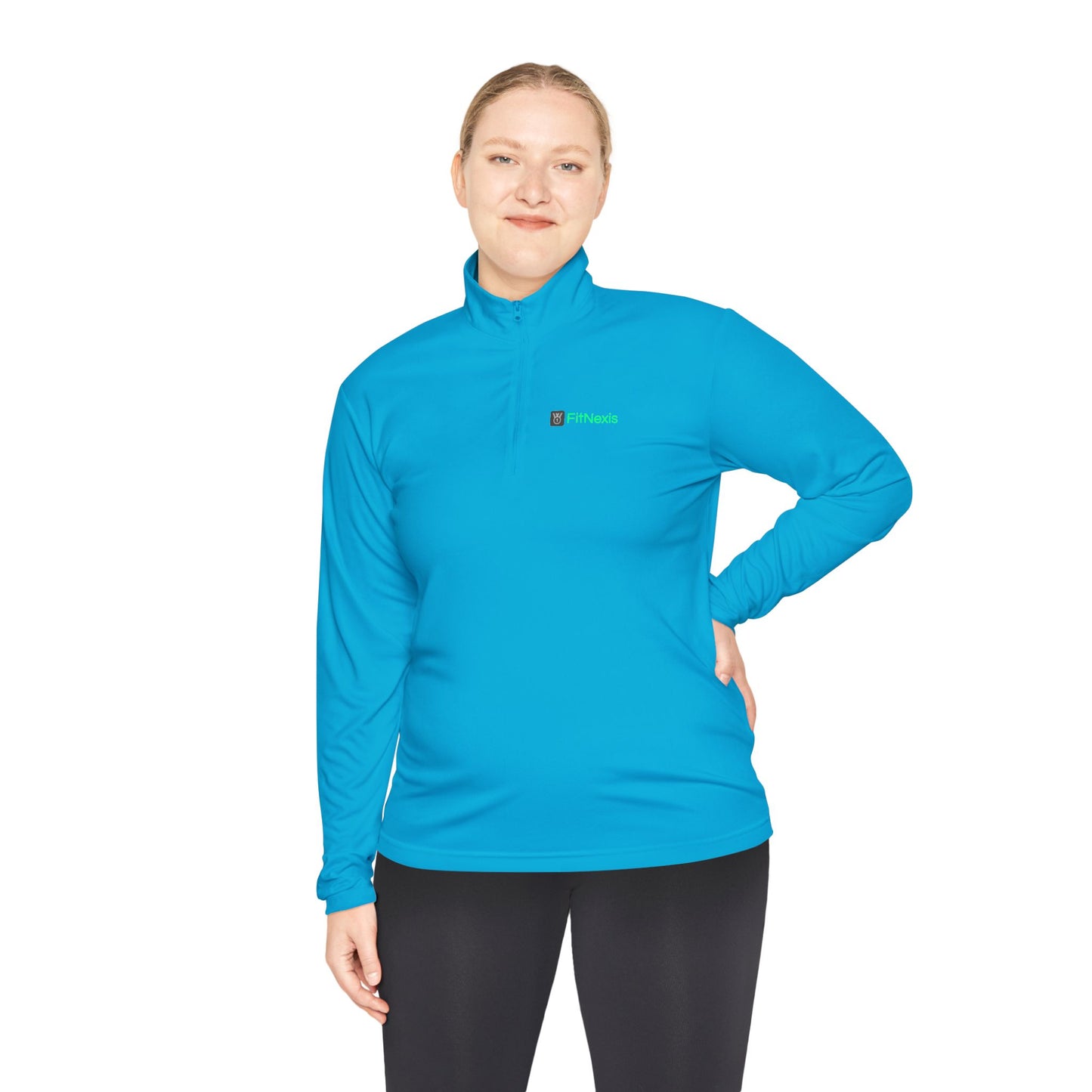 FitNexis Unisex Quarter-Zip Pullover
