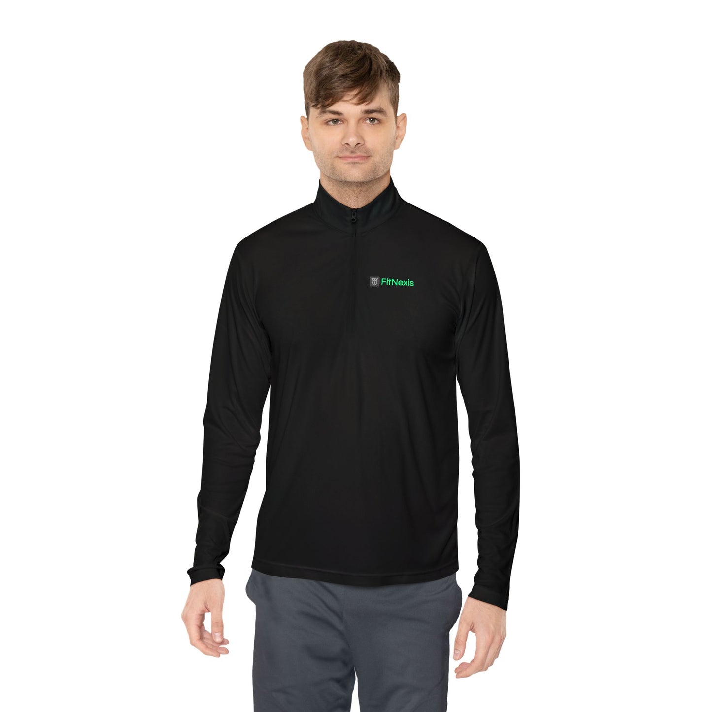 FitNexis Unisex Quarter-Zip Pullover