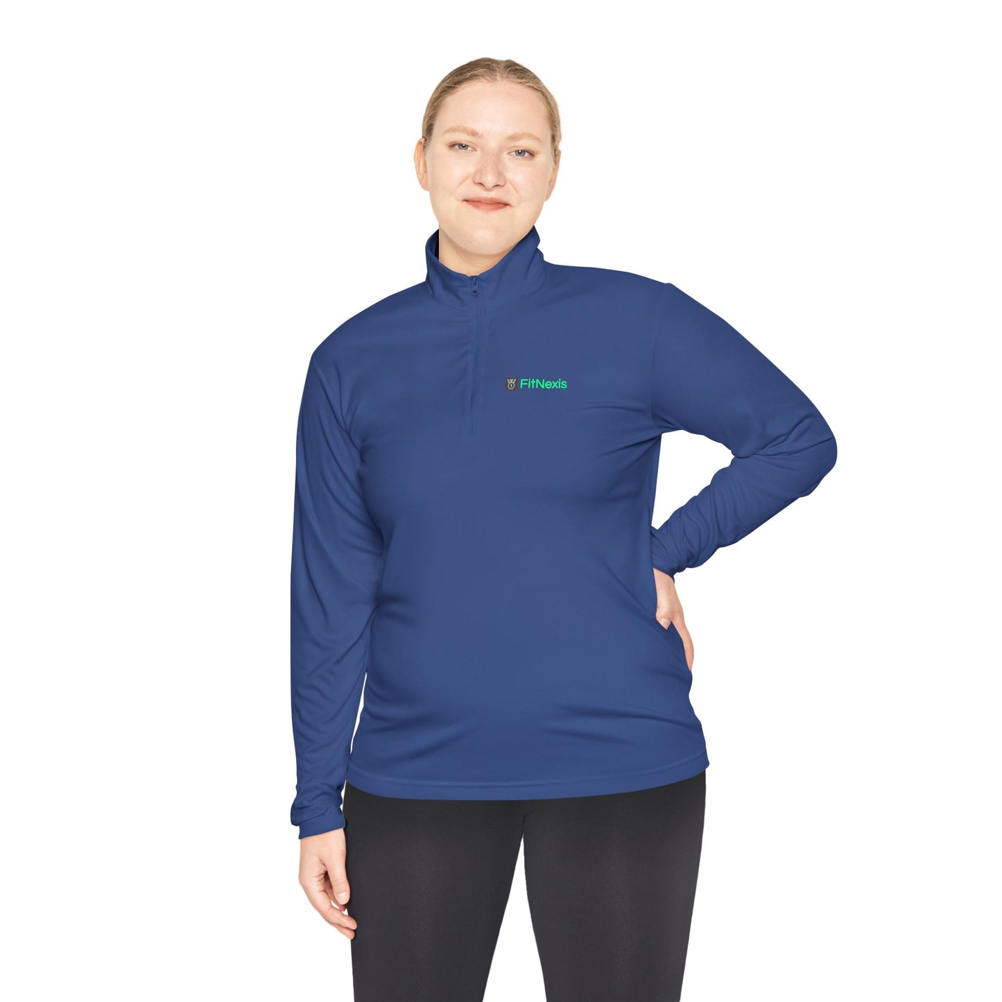 FitNexis Unisex Quarter-Zip Pullover