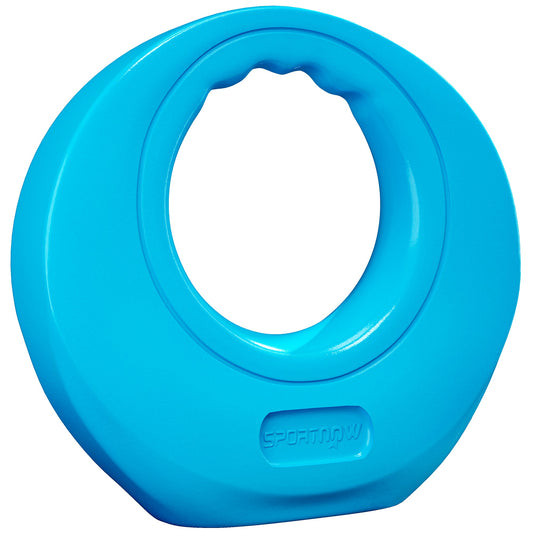 10kg Kettlebell, Soft Kettle Bell with Wide Handle for Home Gym, Weight Lifting, Strength Training, Light Blue-0