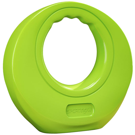 8kg Kettlebell, Soft Kettle Bell with Wide Handle for Home Gym Weight Lifting and Strength Training, Green-0